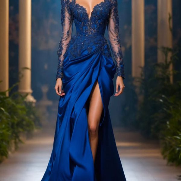 Lace Elegant and Exquisite Wedding Evening Dress