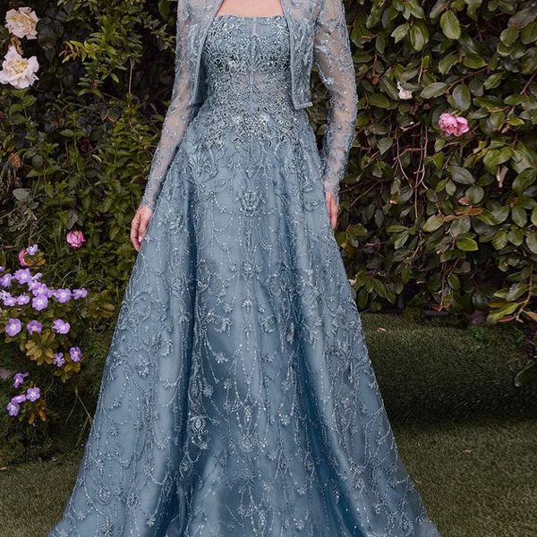 Lace Solid Color Maxi Dress